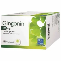 Gingonin ® 120 mg Hartkapseln, 120 St> Ginkgo|Durchblutungs Tabletten