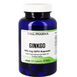 Ginkgo 100 mg GPH Kapseln, 120 St