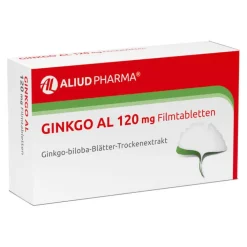 Aliud Pharma GINKGO AL 120 mg Filmtabletten, 60 St> Ginkgo