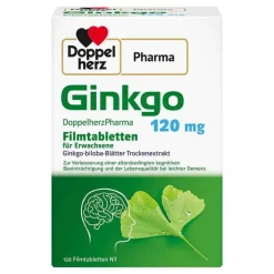 Ginkgo DoppelherzPharma 120 mg Filmtabletten, 120 St
