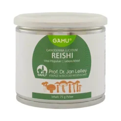 Glänzender Lackporling Pilzpulver, 75 g