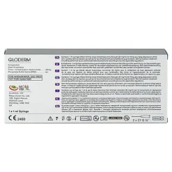 Gloderm 30L 30 mg / ml Skin Filler Hyaluronsäure Fertigspritze, 1X1 ml