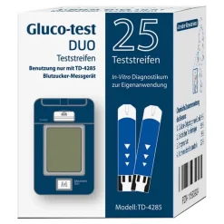 Gluco Test Duo Teststreifen, 25 St