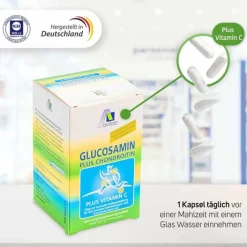 Avitale Glucosamin 500 mg + Chondroitin 400 mg Kapseln, 180 St><noscript><img width=