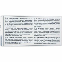 Glycerin Zäpfchen Rösch 3 g gegen Verstopfung, 10 St