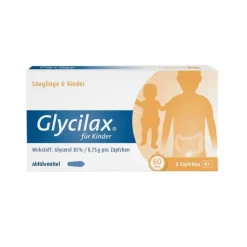 Glycilax ® Zäpfchen für Kinder, 6 St>Kinder Abführmittel Kinder