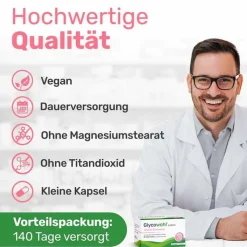 Glycowohl Vitamin B complete + Inositol + Cholin Kapseln , 140 St