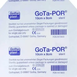 Gota-Por Wundpflaster steril 80x100 mm, 1 St