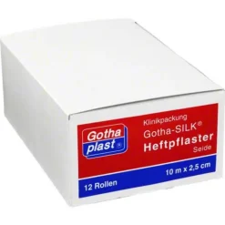 Gothaplast Heftpflaster Vlies 1,25 cm x 10 m, 24 St