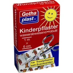 Gothaplast Kinderpflaster 6 cm x 1 m, 1 St>Kinder Kinderpflaster