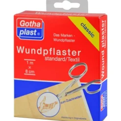 Gothaplast Wundpflaster standard 1mx8cm Euroaufhänger, 1 St> Wundpflaster