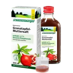 Granatapfel Muttersaft Schoenenberger, 200 ml