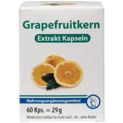 Grapefruit Kern Extrakt Kaps, 60 St