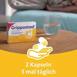 Grippostad C Hartkapseln bei Erkältung, 3x24 St><noscript><img width=