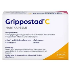 Grippostad C Hartkapseln bei Erkältung, 24 St> Grippemittel