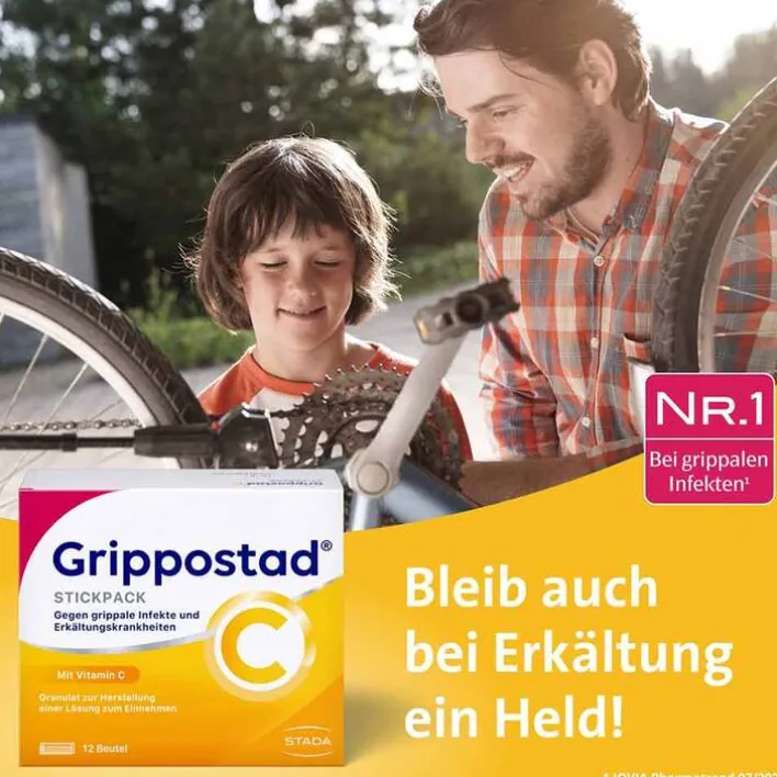 Grippostad C Stickpack bei Erkältung, 12 St> Grippemittel
