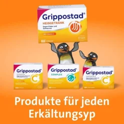 Grippostad Heißgetränk bei Schmerzen und Fieber , 10 St