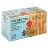 Grüner Tee + Ingwer + Ginseng Filterbeutel, 20 St> Grüner Tee