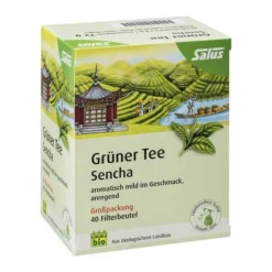 Salus Grüner Tee bio Filterbeutel Großpackung, 40 St> Grüner Tee