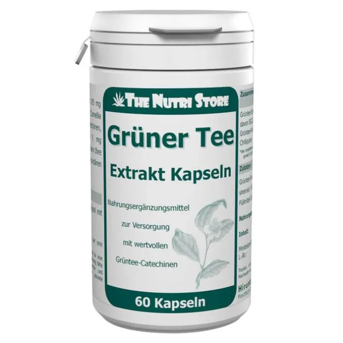 The Nutri Store Grüner Tee Extrakt Kapseln, 60 St> Grüner Tee