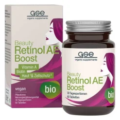 GSE Vertrieb Gse Beauty Retinol-AE Boost Tabletten Bio, 60 St> Mikronährstoffe
