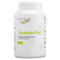 Vitaworld Guarana Pur 500 mg Kapseln, 120 St> Guarana