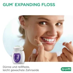 GuM Expanding Floss Flausch-Zahnseide, 30 m> Zwischenraumreinigung