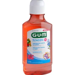 GUM Junior Mundspülung Erdbeere ab 6 Jahren, 300 ml