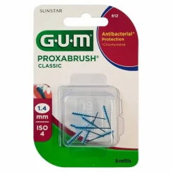 GUM Proxabrush Classic Ersatzbürsten 1,4 mm, 8 St