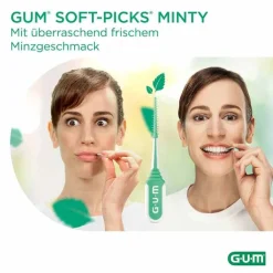 GUM Soft-Picks Minty large, 40 St
