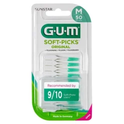 GuM Soft-Picks Original medium, 50 St> Zwischenraumreinigung