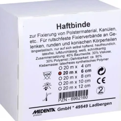 Medenta Haftbinde elastisch 6 cm x 20 m, 1 St> Haft- & Fixierbinden|Binden & Verbände