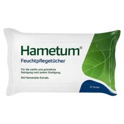 Hametum Feuchtpflegetücher mit Hamamelis, 12 St> Alltagshilfen|Intimpflege