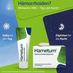 Hametum ® Hämorrhoidenzäpfchen, 25 St><noscript><img width=