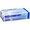 Med-Comfort Handschuhe Einmal Vinyl puderfrei M, 100 St> Vinylhandschuhe