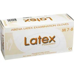 Abena Handschuhe Latex 4385 mittel, 100 St> Latexhandschuhe