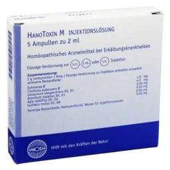 Hanosan Hanotoxin M Injektionslösung, 5X2 ml> Hanosan