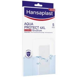 Hansaplast AQUA PROTECT 4XL Wundverband steril 10x20 cm, 5 St