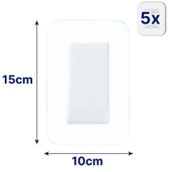 Hansaplast AQUA PROTECT 3XL Wundverband steril 10x15 cm, 5 St> Wundpflaster