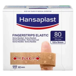 Hansaplast Elastic Finger Pflasterstrips, 80 St> Wundpflaster|Strips