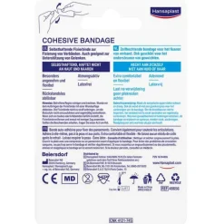 Hansaplast Fixierbinde selbsthaftend 6 cmx4 m blau, 1 St