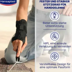 Hansaplast Handgelenk-Bandage stabilisierend, 1 St> Handgelenkbandagen