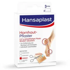 Hansaplast Hornhautpflaster, 3 St> Hornhaut