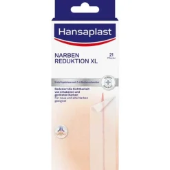 Hansaplast Pflaster zur Behandlung von Narben XL, 21 St> Wundpflaster|Spezialpflaster