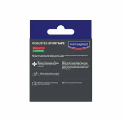 Hansaplast robustes Sporttape 3,8 cmx10 m weiß, 1 St