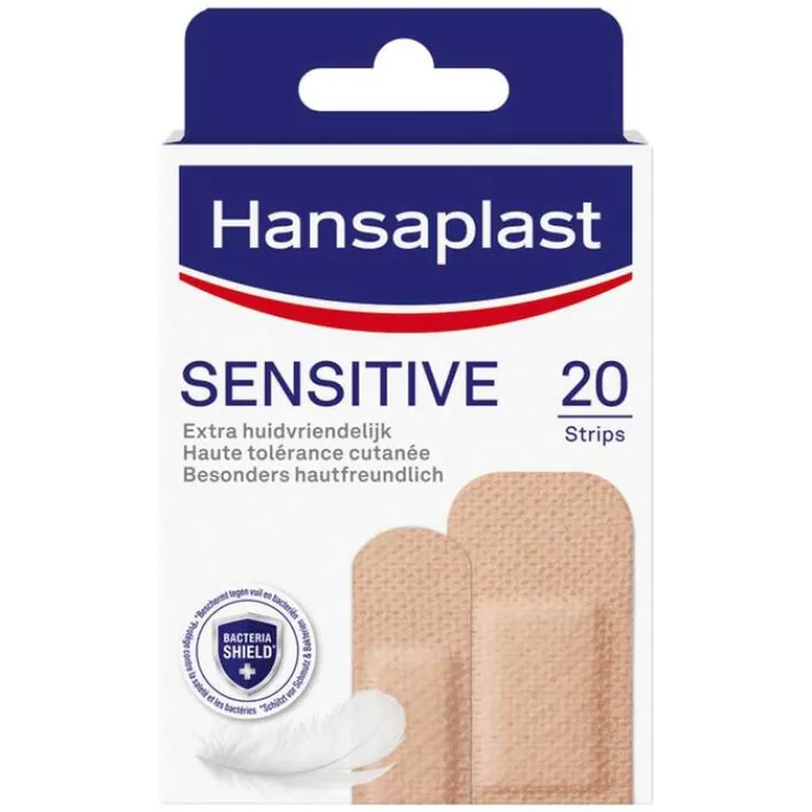 Hansaplast SENSITIVE Pflasterstrips Hautton light, 20 St