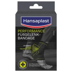 Hansaplast Sport Fußgelenk-Bandage Größe S/M, 1 St> Fußbandagen