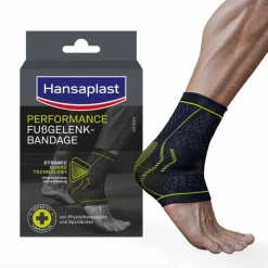 Hansaplast Sport Fußgelenk-Bandage Größe S/M, 1 St> Fußbandagen