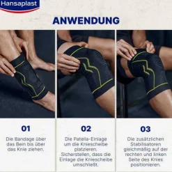 Hansaplast Sport Knie-Bandage Größe L/XL, 1 St
