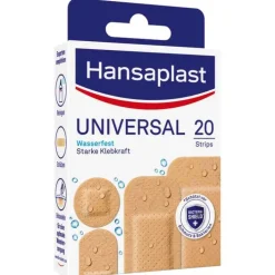 Hansaplast Universal Pflasterstrips wasserfest, 20 St><noscript><img width=
